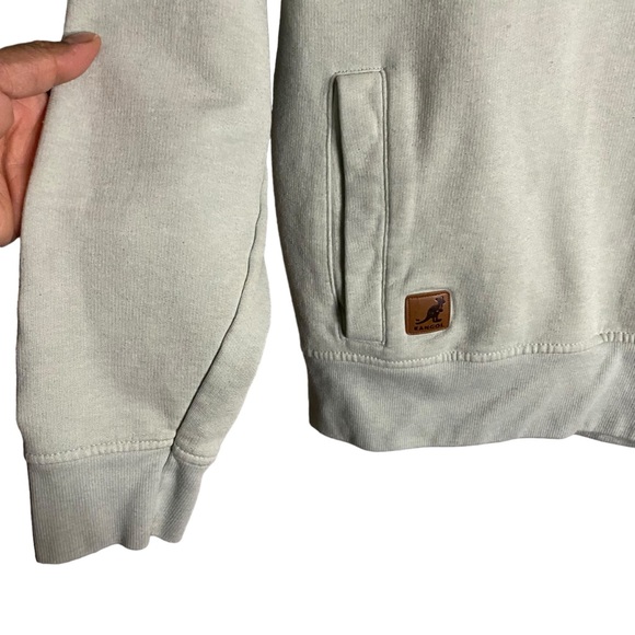 Kangol Women's Pale Green Crewneck Sweatshirt - Picture 4 of 12